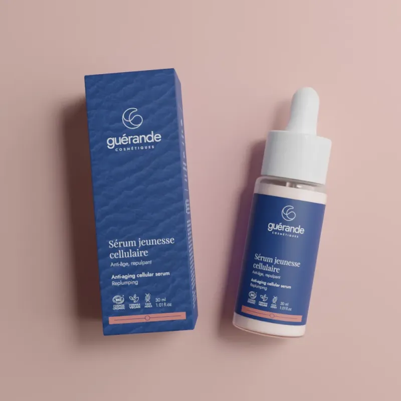 Serum jeunesse cellulaire | Serum jeunesse visage - Guérande Cosmétiques