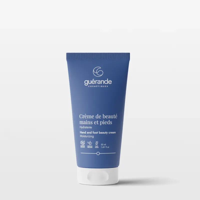 Gommage mains et pieds et crème main naturelle & bio - Guérande Cosmétiques